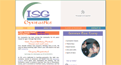 Desktop Screenshot of isggymnastics.com